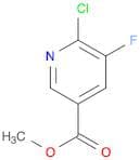 6-chloro-5-fluoropyridine-3-carboxylic acid methyl ester
