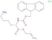(S)-Allyl 2-((((9H-fluoren-9-yl)methoxy)carbonyl)amino)-6-aminohexanoate hydrochloride