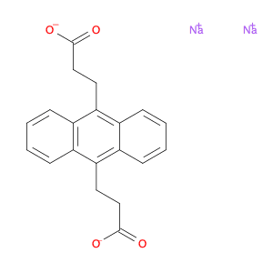 ANTHRACENE-9,10-DIPROPIONIC ACID, DISODIUM SALT