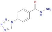 4-(1H-Tetrazol-1-yl)benzohydrazide