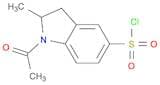 1-Acetyl-2-methylindoline-5-sulphonyl chloride