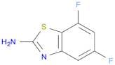 2-​Benzothiazolamine, 5,​7-​difluoro-