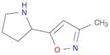 3-Methyl-5-(pyrrolidin-2-yl)isoxazole