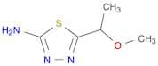 5-(1-Methoxyethyl)-1,3,4-thiadiazol-2-amine