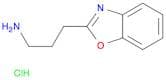 [3-(1,3-Benzoxazol-2-yl)propyl]amine hydrochloride