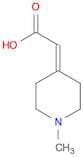 Acetic acid, (1-methyl-4-piperidinylidene)- (9CI)