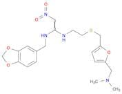 N-(1,3-benzodioxol-5-ylmethyl)-N'-[2-[[5-[(dimethylamino)methyl]furfuryl]thio]ethyl]-2-nitrovinyli…
