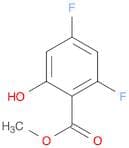 Benzoic acid, 2,​4-​difluoro-​6-​hydroxy-​, methyl ester