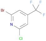 2-bromo-6-chloro-4-(trifluoromethyl)pyridine