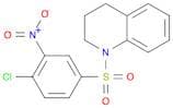 Quinoline, 1-[(4-chloro-3-nitrophenyl)sulfonyl]-1,2,3,4-tetrahydro-