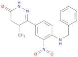 6-(4-(Benzylamino)-3-nitrophenyl)-5-methyl-4,5-dihydropyridazin-3(2H)-one