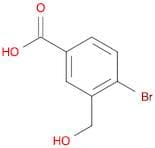 4-Bromo-3-(hydroxymethyl)benzoic acid