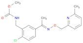 Methyl [[2-chloro-5-[(1E)-1-[[(6-Methyl-2-pyridinyl)Methoxy]iMino]ethyl]phenyl]Methyl]carbaMate