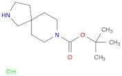 2,8-Diazaspiro[4.5]decane-8-carboxylic acid, 1,1-dimethylethyl ester, hydrochloride (1