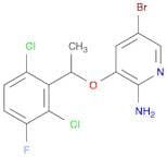 5-Bromo-3-(1-(2,6-dichloro-3-fluorophenyl)ethoxy)pyridin-2-amine