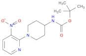 tert-Butyl (1-(3-nitropyridin-2-yl)piperidin-4-yl)carbamate