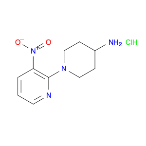 1-(3-Nitropyridin-2-yl)piperidin-4-amine hydrochloride
