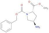 1-benzyl 2-methyl (2S,4R)-4-aminopyrrolidine-1,2-dicarboxylate