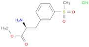 Methyl (S)-2-Amino-3-(3-(Methylsulfonyl)Phenyl)Propanoate Hydrochloride