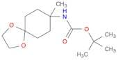 TERT-BUTYL 8-METHYL-1,4-DIOXASPIRO[4.5]DECAN-8-YLCARBAMATE