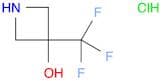 3-(Trifluoromethyl)azetidin-3-ol hydrochloride