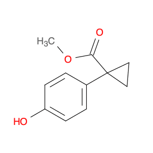 Methyl 1-(4-hydroxyphenyl)cyclopropane-1-carboxylate