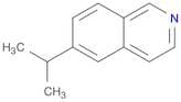 Isoquinoline, 6-(1-methylethyl)- (9CI)