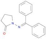 1-((Diphenylmethylene)amino)pyrrolidin-2-one