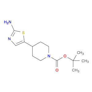 tert-Butyl 4-(2-aminothiazol-5-yl)piperidine-1-carboxylate