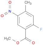 2-Fluoro-4-methyl-5-nitro-benzoic acid methyl ester