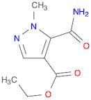 Ethyl 5-carbamoyl-1-methyl-1H-pyrazole-4-carboxylate