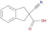 2-Cyano-1,3-dihydroindene-2-carboxylic acid
