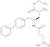 4-((Rel-1-([1,1'-biphenyl]-4-yl)-5-ethoxy-4-methyl-5-oxopentan-2-yl)amino)-4-oxobutanoic acid