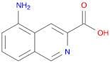 3-Isoquinolinecarboxylicacid,5-amino-(9CI)