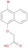 2-(4-broMonaphthalen-1-yloxy)acetic acid