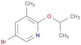 5-Bromo-2-isopropoxy-3-methylpyridine