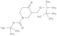 1-BOC-3-[(1,1-DIMETHYLETHYL)DIMETHYLSILYLOXYMETHYL]-PIPERIDIN-4-ONE