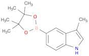 3-Methyl-5-(4,4,5,5-tetramethyl-1,3,2-dioxaborolan-2-yl)-indole