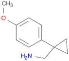 1-(4-Methoxyphenyl)cyclopropanemethanamine