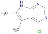 4-chloro-5,6-dimethyl-7H-pyrrolo[2,3-d]pyrimidine