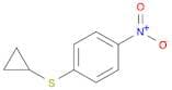 1-(Cyclopropylthio)-4-nitro-benzene