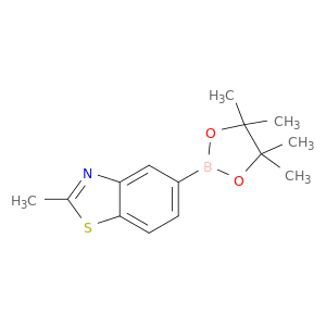 Benzothiazole, 2-methyl-5-(4,4,5,5-tetramethyl-1,3,2-dioxaborolan-2-yl)-