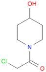 2-CHLORO-1-(4-HYDROXYPIPERIDIN-1-YL)ETHANONE