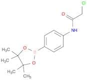2-chloro-N-(4-(4,4,5,5-tetramethyl-1,3,2-dioxaborolan-2-yl)phenyl)acetamide