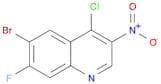 6-Bromo-4-chloro-7-fluoro-3-nitroquinoline