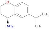 (4s)-6-(propan-2-yl)-3,4-dihydro-2h-1-benzopyran-4-amine