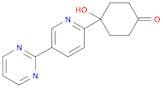 4-hydroxy-4-(5-(pyrimidin-2-yl)pyridine-2-yl) cyclohexanone