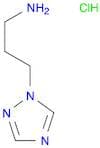 3-(1H-1,2,4-Triazol-1-yl)propan-1-amine hydrochloride