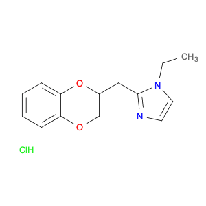 2-((2,3-Dihydrobenzo[b][1,4]dioxin-2-yl)methyl)-1-ethyl-1H-imidazole hydrochloride