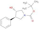 rel-1,1-Dimethylethyl (3R,4S)-3-hydroxy-4-phenyl-1-pyrrolidinecarboxylate